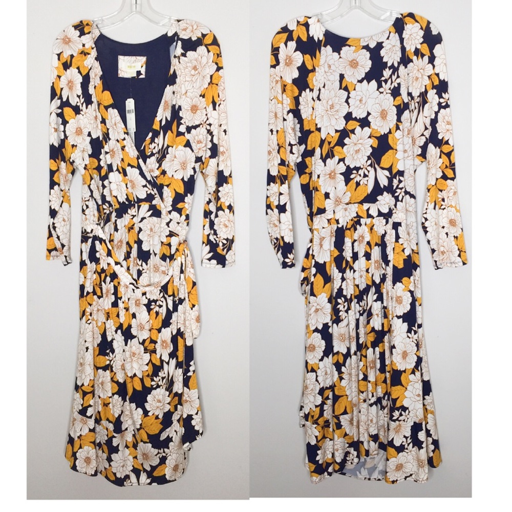 Anthropologie Angelique Wrap Mini Dress - Picture 5 of 7